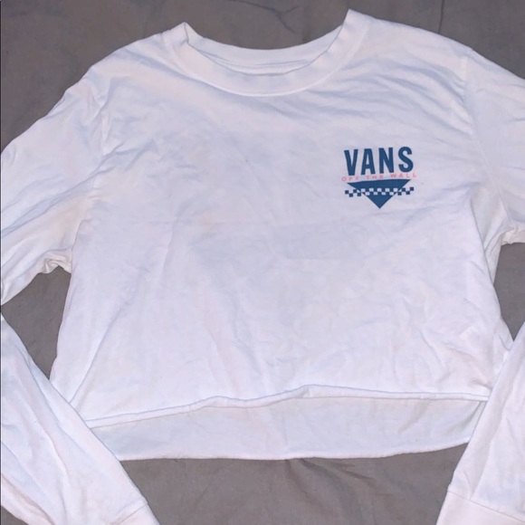 VANS CROP LONG SLEEVE - Picture 1 of 2